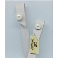Ohrringe Davite & Delucchi Dame in Weißgold Perla BBG08174